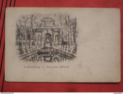 Paris - Jardin du Luxembourg: Fontaine Médicis