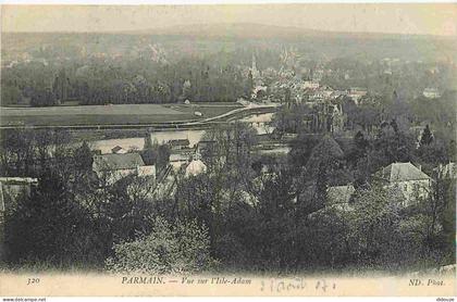 95 - Parmain - Vue sur l'Isle-Adam - CPA - Voir Scans Recto-Verso