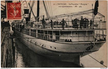CPA   Carte Postale  France  Pauillac Paquebot Paraguay  VM107540ok