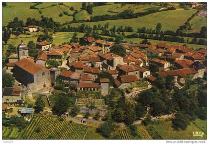 PEROUGES 01 - Vue générale aérienne