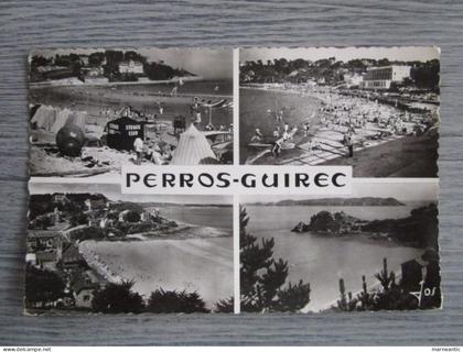 Cpa Perros Guirec (22) multivues