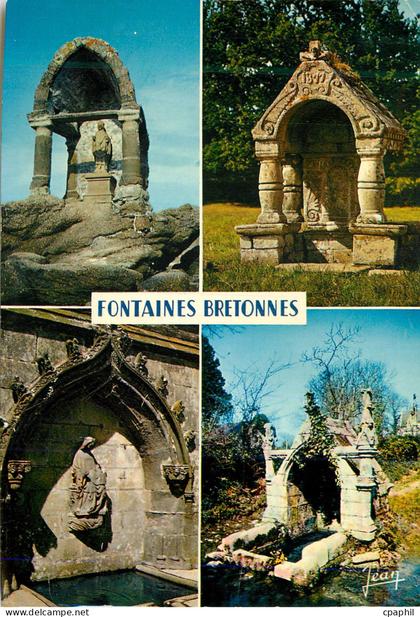 CPM La Bretagne L Oratoire de Saint Guirec Vieille Fontaine Fontaine du Folgoet Fontaine Saint Venec en Briec