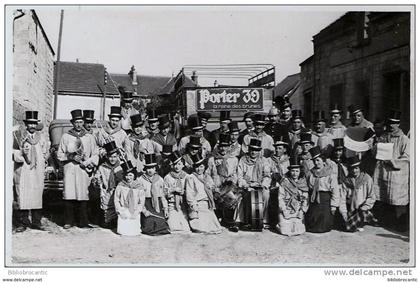 D95 - CARTE PHOTO REELLE - PERSAN - LES BIGOTPHONISTES