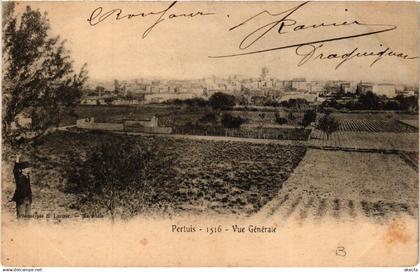 CPA PERTUIS - Vue générale (511779)
