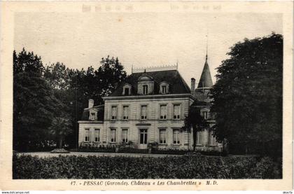 CPA PESSAC - Chateau Les CHAMBREttes (655367)