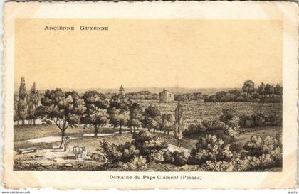 CPA PESSAC-Domaine du Pape Clement (28459)