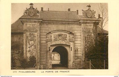 CPA 672 phalsbourg la porte de france