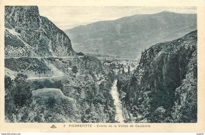 CPA Pierrefitte entree de la vallee de cauterets