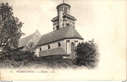 Pierrefonds - L'Eglise - CPA
