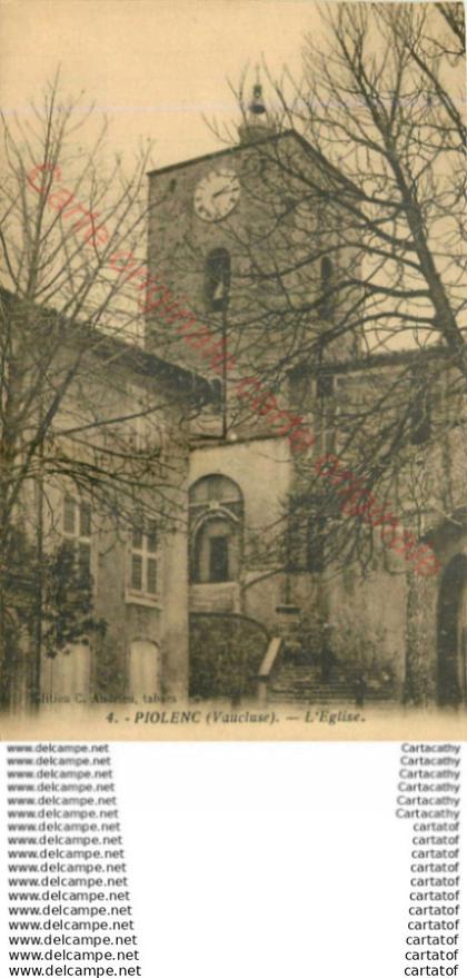 84.  PIOLENC .  L'Eglise .