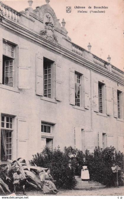 Piolenc - Chateau  de Beauchene   -  CPA  °J