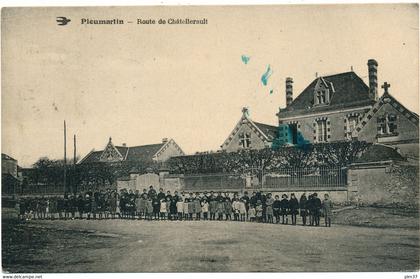 PLEUMARTIN - Route de Châtellerault