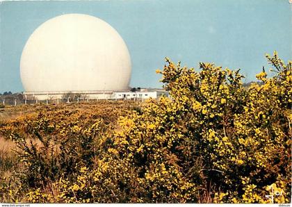 Carte Postale - 22 - Pleumeur-Bodou - Les ajoncs bretons devant le Radôme - Flamme Postale de Pleumeur-Bodou - CPM - Voi