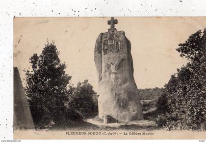 PLEUMEUR-BODOU LE CELEBRE MENHIR