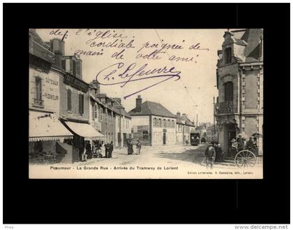 56 - PLOEMEUR - Arrivée du tramway