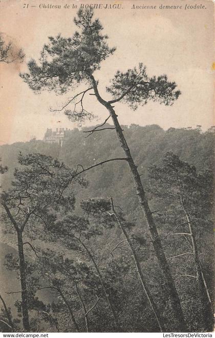 [-5%] FRANCE - Ploëzal - Château de la Roche Jagu - Ancienne demeure féodale - Carte postale ancienne