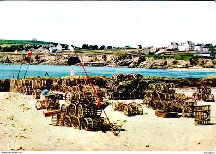 carte 1960 PLOGOFF / PLAGE DU LOCH