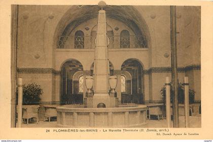 CPA PLOMBIERES-les-BAINS La buvette