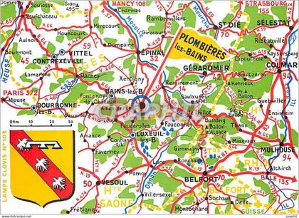 CPM Plombieres les Bains Gerardmer (Vosges)