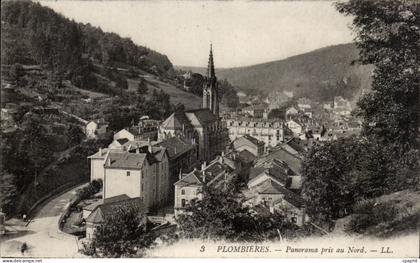 Plombieres les Bains - Panorama pris au Nord - CPA