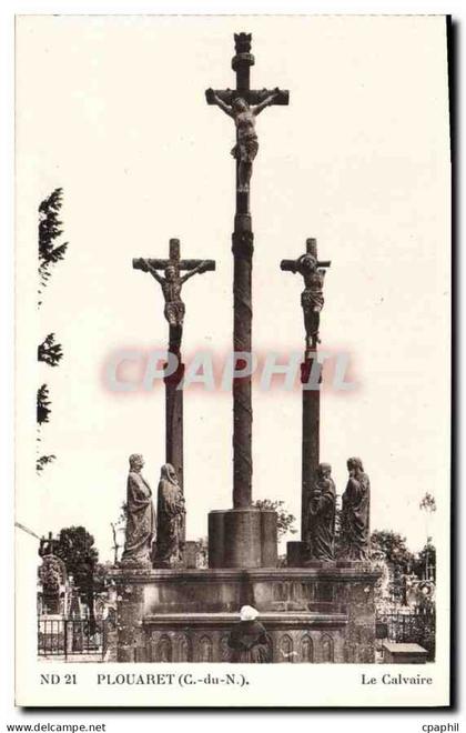 CPA Plouaret C du N Le Calvaire