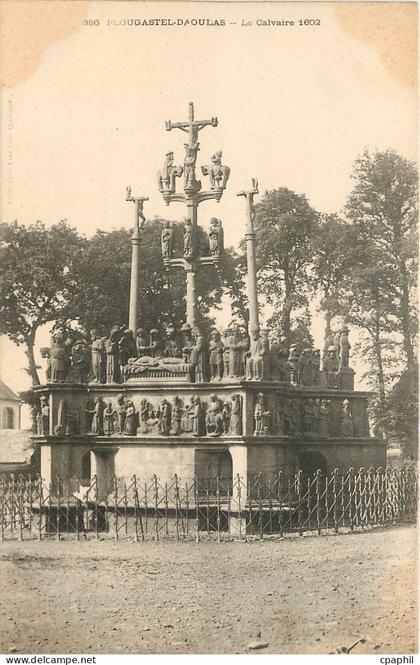 CPA Plougastel Daoulas le Calvaire