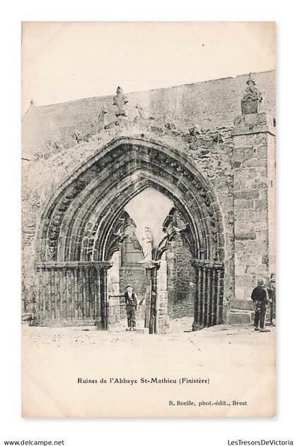 Plougonvelin – Ruines de l'Abbaye St-Mathieu, Finistère – R. Boelle