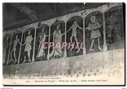 CPA Kermaria en Nisquit Plouha Danse macabre