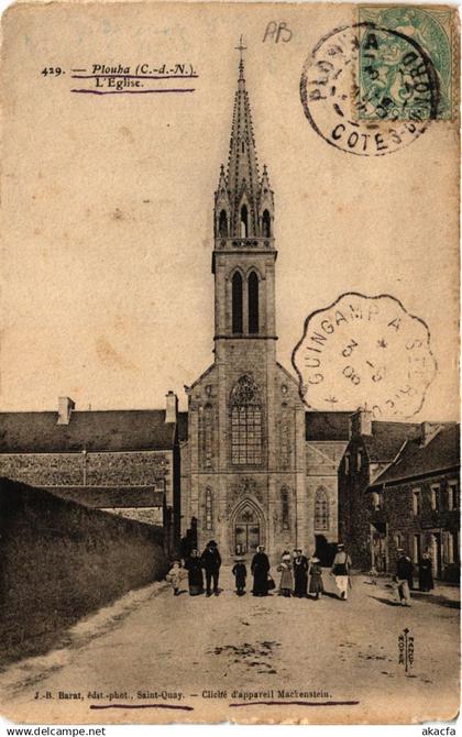 CPA PLOUHA - L'Église (381605)