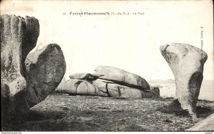 CPA Perros Ploumanac'h Le Pied
