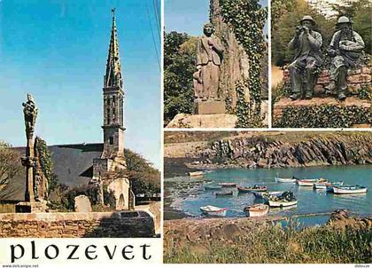 Carte Postale - 29 - Plozevet - Multivues - Les Sonneurs - Voir Scans Recto Verso