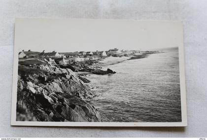 Cpsm 1952, Plozevet, la plage des Binious, Finistère 29