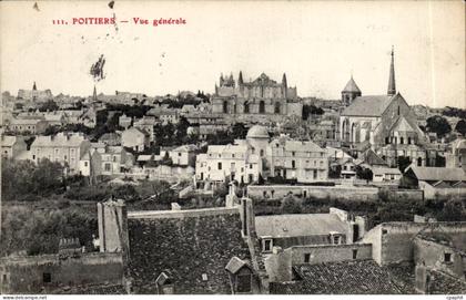 Poitiers CPA Vue generale