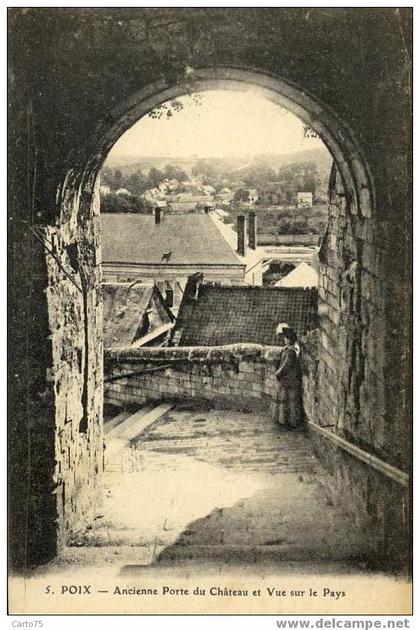 POIX de PICARDIE 80 - Ancienne Porte du Château
