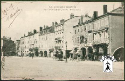 54 Pont-à-Mousson - 189 - PONT-à-MOUSSON - Place Duroc - cpa