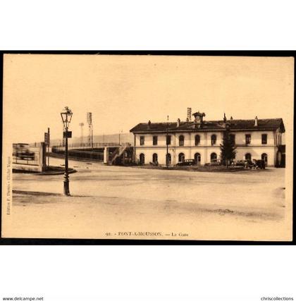 54 - PONT A MOUSSON (Meurthe et Moselle) - La Gare