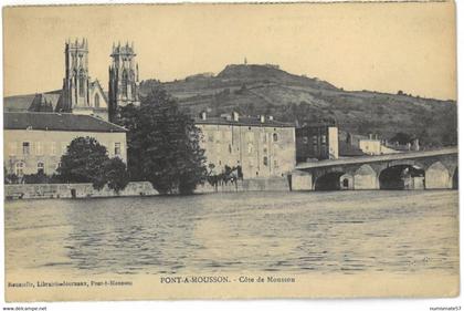 CPA PONT A MOUSSON - Côte de Mousson - Ed. Rousselle , Librairie Journaux , Pont-à-Mousson