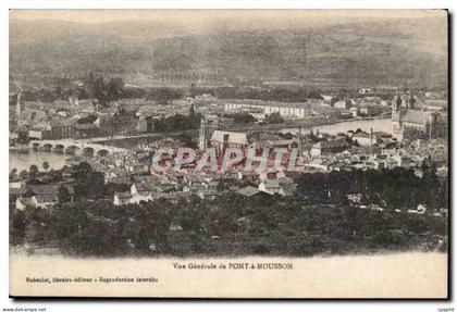 CPA Vue generale de Pont a Mousson