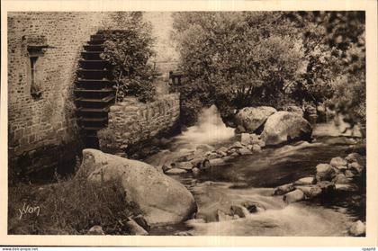 Pont Aven CPA Moulin sur l'Aven (mill)