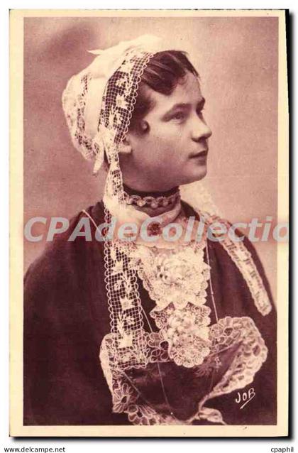 CPA Jeune Fille de Pont Croix