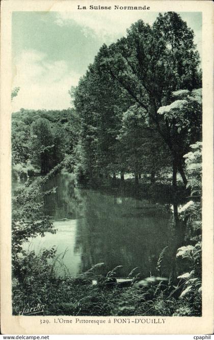 CPA La Suisse Normandie L'Orne pittoresque a Pont d'Ouilly