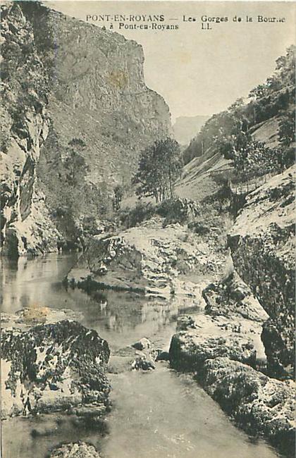 38 - PONT-EN-ROYANS - Les Gorges de la Bourne à Pont-en-Royans (LL. 14)