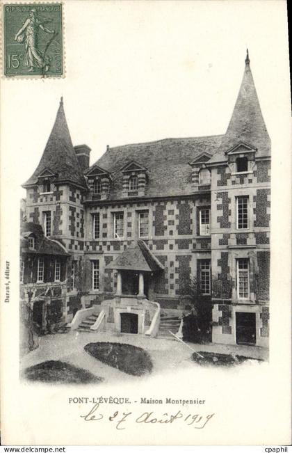 CPA Pont L'Eveque Maison Montpensier