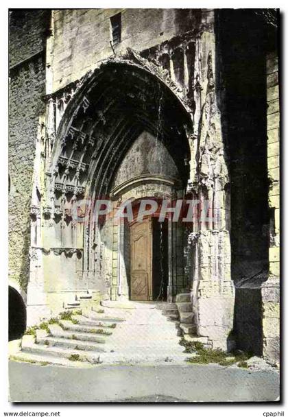 CPM Pont Saint Esprit Gard l'entree principale de l'eglise