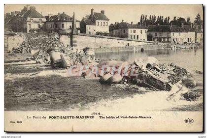 CPA Militaria Le Pont de Pont Sainte Maxence