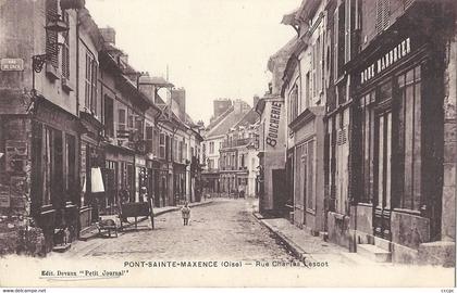CPA Pont-Sainte-Maxence Rue Charles Lescot