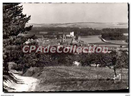 CPSM Pont sur Yonne vue generale