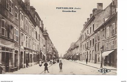 PONTARLIER - Grande-Rue