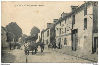 95 PONTCELLES L'AUBERGE BAMBAS   PISCOP