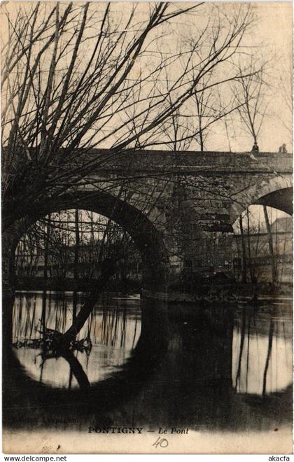 CPA Pontigny Le Pont FRANCE (1452090)